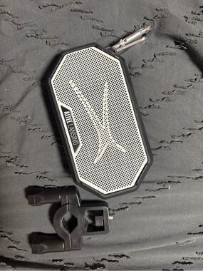 Altec Lansing Portable Bluetooth Speaker in Black + Silver